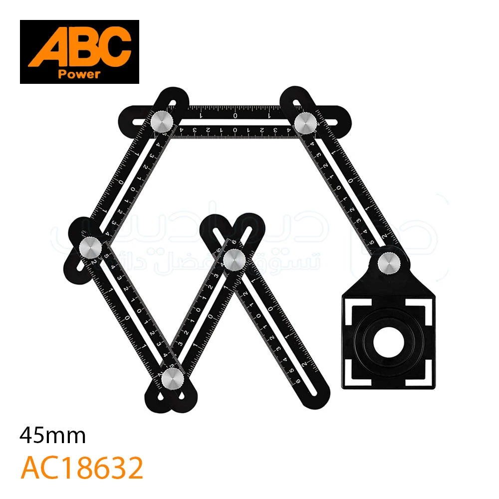 Règle De Mesure Multifonctionnelle De Trouveur D angle en Alliage D