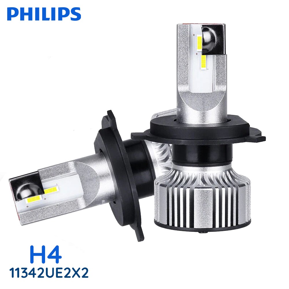 Ampoule H4 X2 LLECO 12V 60/55W PH PHILIPS - 12342LLECOS2 PHILIPS - Feu de  route