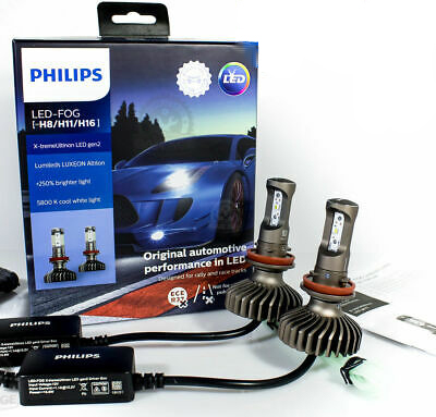 Philips X tremeUltinon gen2 LED Ampoule de Phare Automobile (H7), 5800K 11972XUWX2