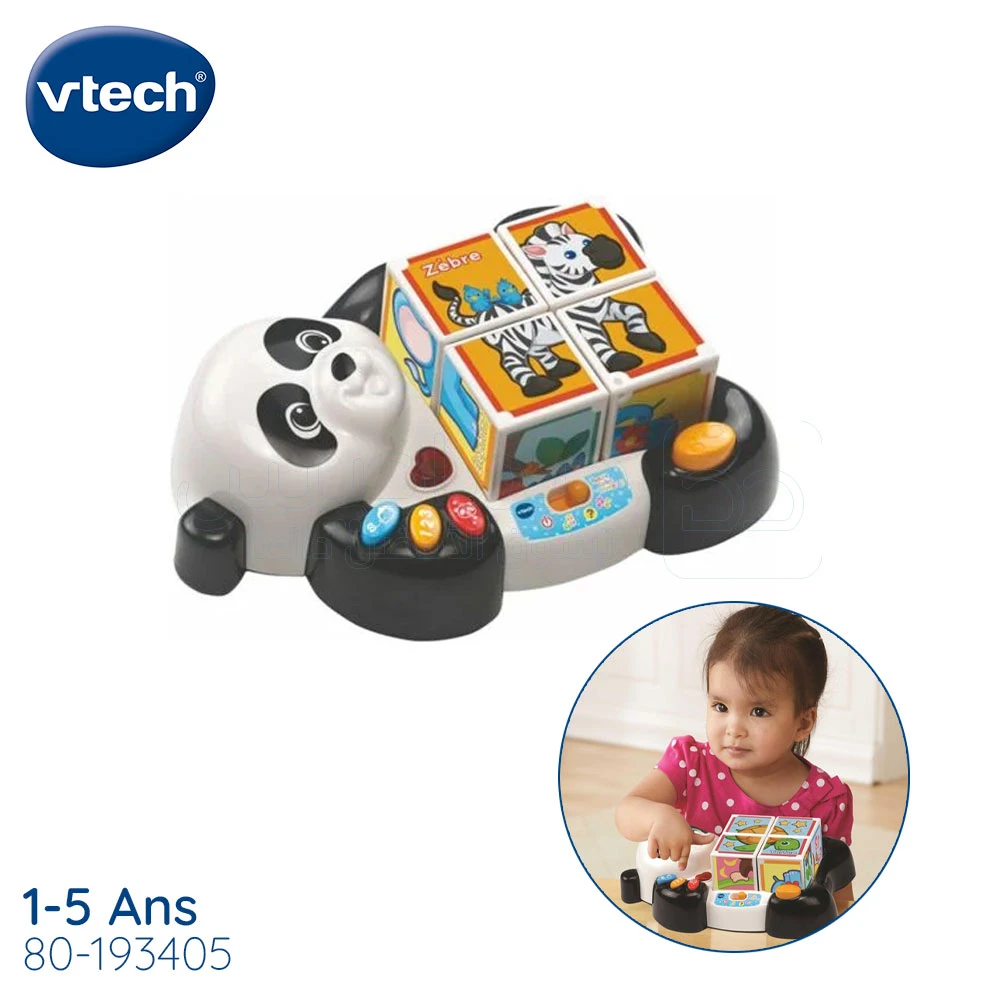 Jouet pour les enfants de 2-4 ans, cube interactif bébé, puzzle,  multicolore, VTECH 80-193405