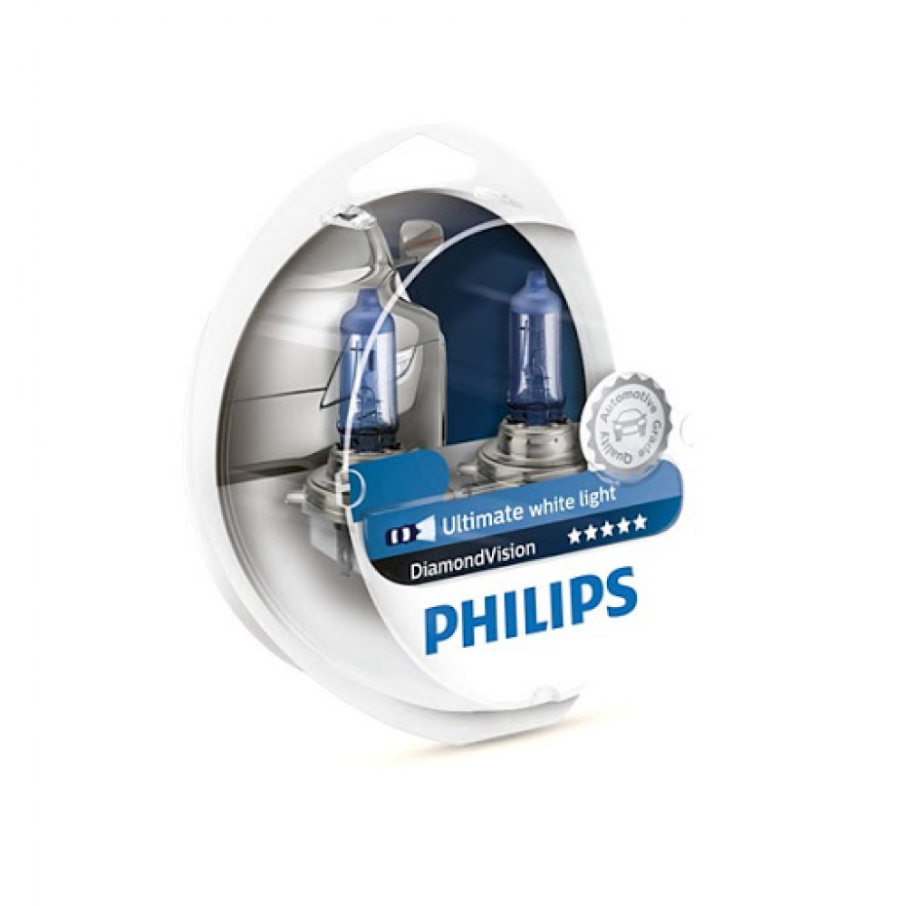 Lampe H11 12V 55W Diamond vision Philips 12362DVS2