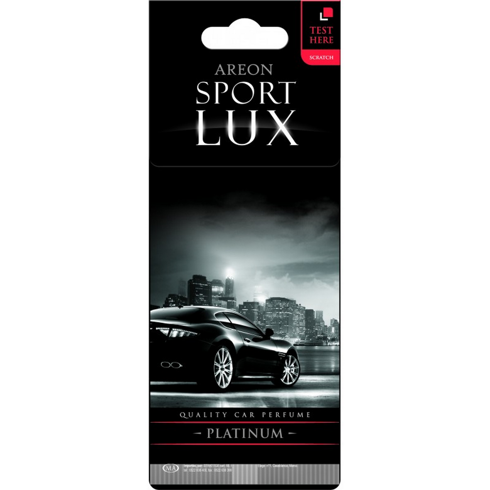Parfum Auto SPORT LUX Areon Platinum