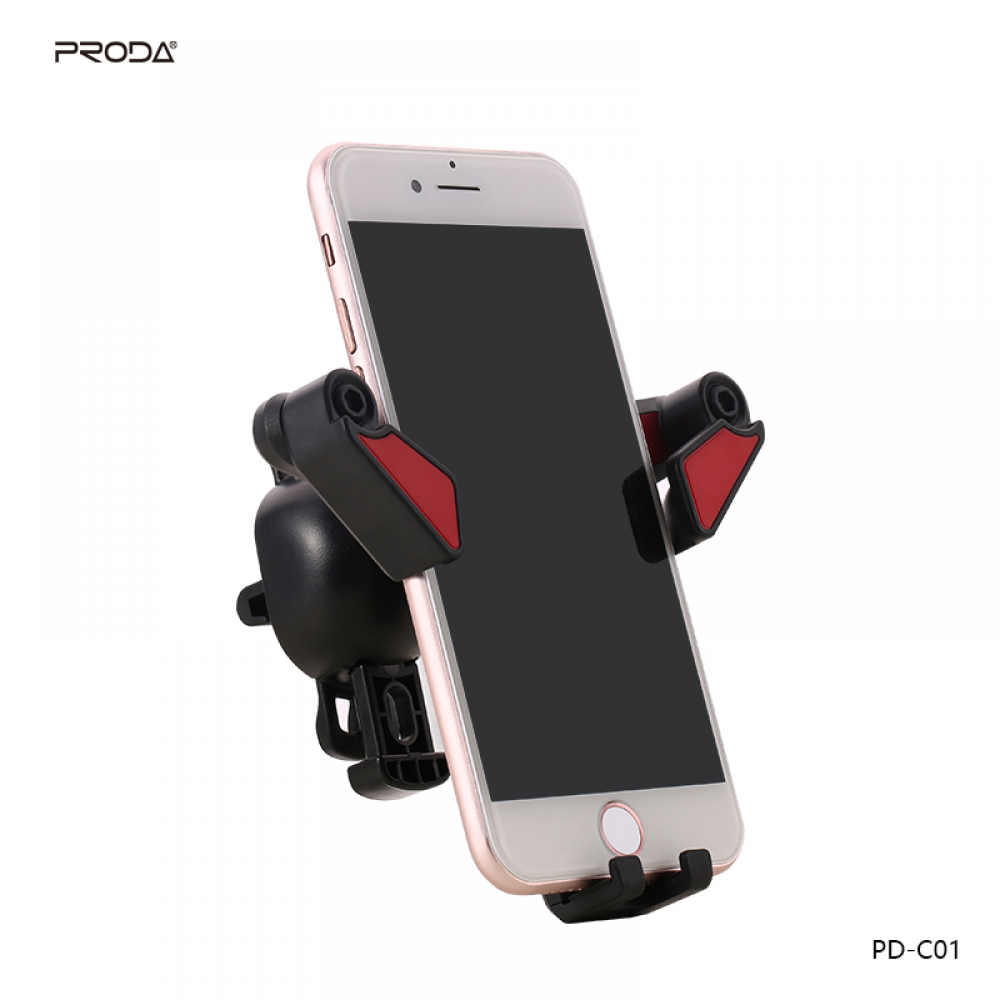 Porte mobile 360° fixation (rouge) T-COOL series PRODA PD-C01