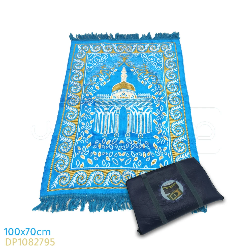 Tapis de prière de poche pour musulman, couverture pliante imperméable,  tapis de prière de voyage