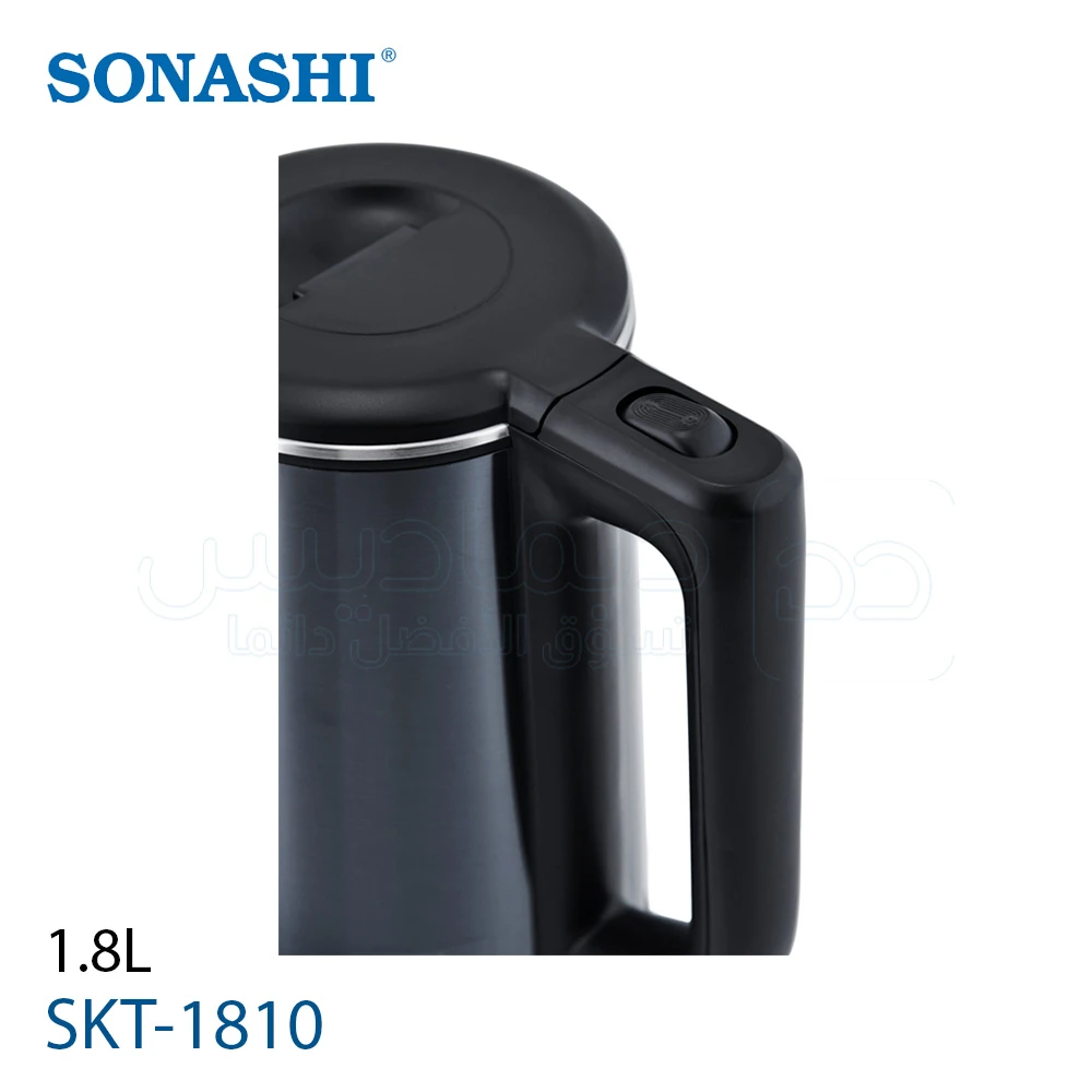Bouilloire électrique Sans Fil 2200W 1.8L SONASHI SKT-1810