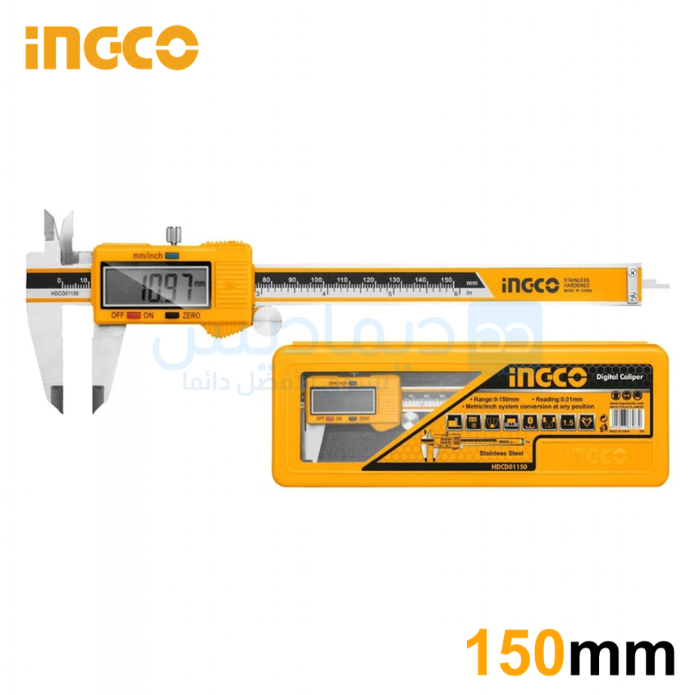 Pied à coulisse numérique INGCO HDCD01150M