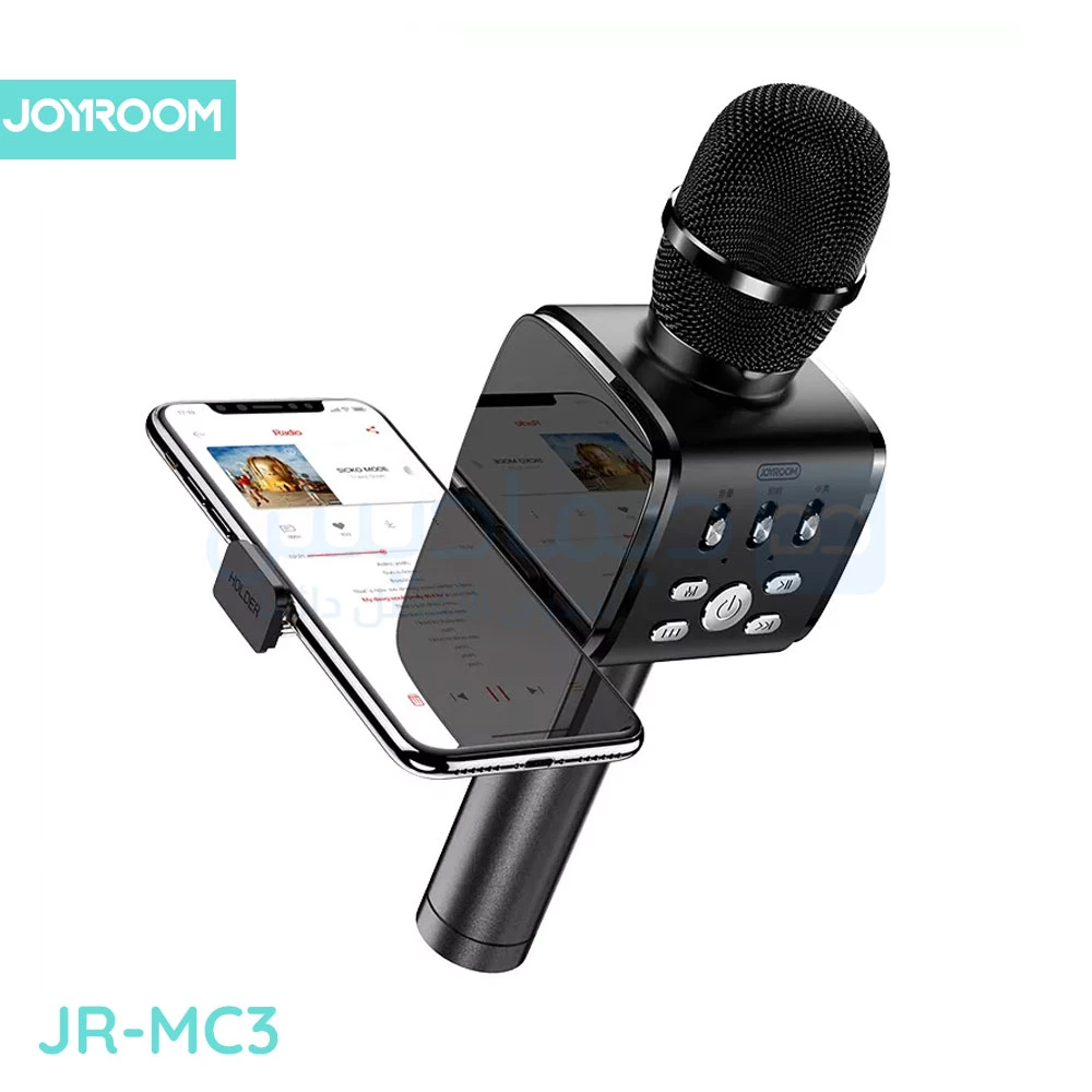 Microphone Externe Sans Fil Bluetooth 10W Haut-parleur 2-en-1 Portable Pour  Chanter Et Enregistrer L