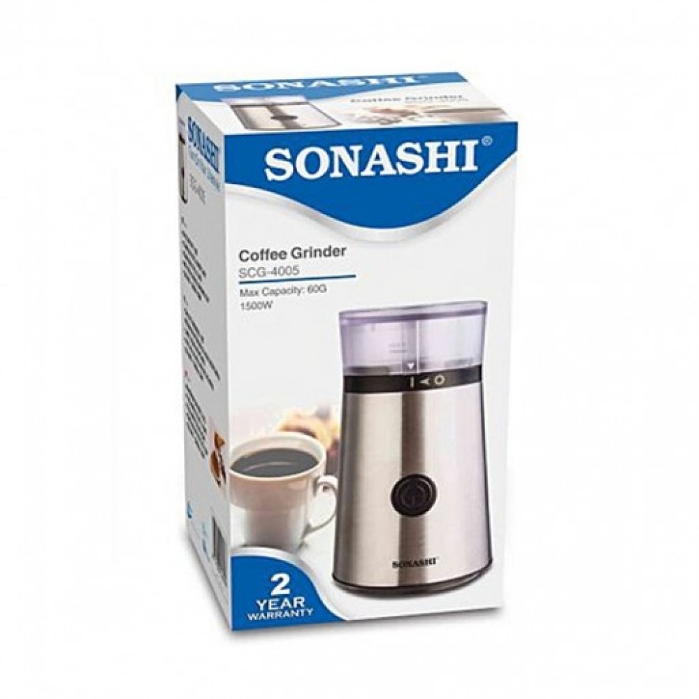 Moulin à café inox SONASHI SCG-4005