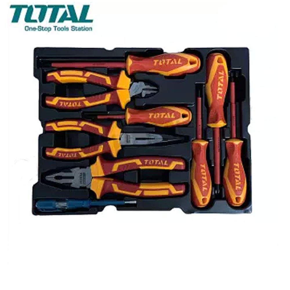 Ensemble d'outils 9 pièces TOTAL  THKTV02H091