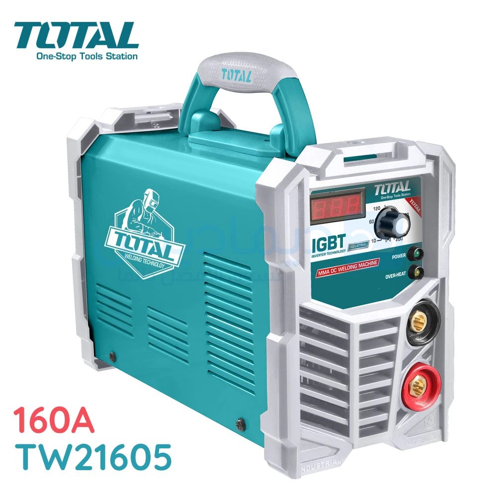 Poste A Souder Inverter MMA 160A 3.7 Kg TOTAL TW21605