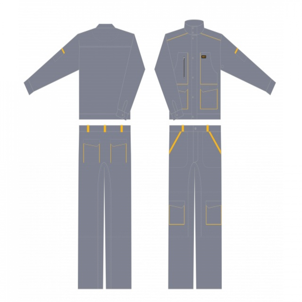 Vêtements De Travail Costume (Veste et Pantalon) Taille XXXL INGCO WUS02235-XXXL