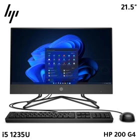 PC All-in-One Processeur i5-1235U Écran 21.5" FHD 8GB RAM , 1TERA HDD Intel Iris Xe HP 200 G4