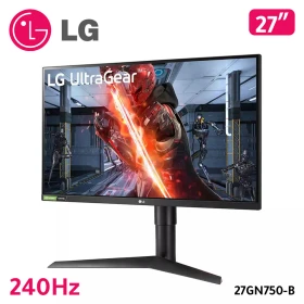 Ecran 27" Full-HD 240Hz HDMI/ VGA LG 27GN750-B