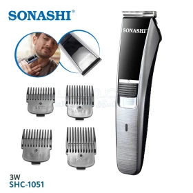  Tondeuse À Cheveux Rechargeable Sans Fil 3W Couleur Gris SONASHI SHC-1051 DP1080476
