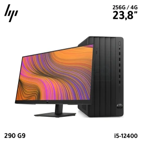 Ordinateur de bureau intel I5-12400, ram 8 GB DDR 4, disque dur 256G SSD, ecran 23.8pouces avec graver et WIFI HP 290 G9 290G9I5256G