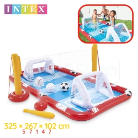 Aire de jeux aquatique gonflable 325 × 267 × 102 cm INTEX 57147