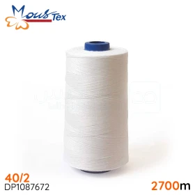  fil à coudre fil 40/2 pour couture à la main ou à la machine en polyester 3000yd (2743 meters) MousTex DP1087672