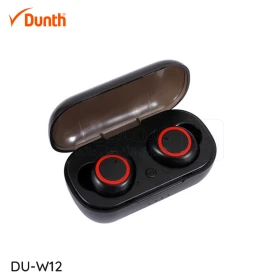  Écouteurs sans fil bluetooth, écouteur mains libres, couleur noir DUNTH DU-W12