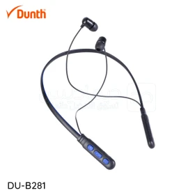  Écouteurs intra-auriculaires avec bluetooth, tour de cou sans fil étanche, couleur noir DUNTH DU-B281