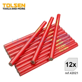  crayon de menuiserie 12PCS TOLSEN 42021