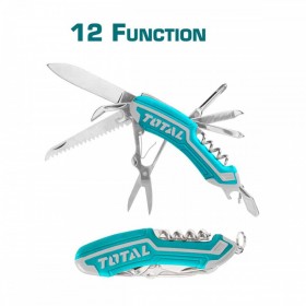  Couteau multifonction 12 fonctions TOTAL THMFK0126