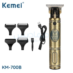  Tondeuse à cheveux rechargeable - Finition 0 Mm Gold KEMEI KM-700B DP1080268