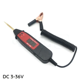 Testeur de Circuit numérique universel de voiture 3-36V LCD, stylo testeur de Circuit de voiture, sonde de puissance, outil de Diagnostic automobile j01-25