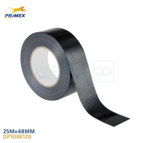  Bande adhésive toilée 25m×48mm couleur noir PRIMEX