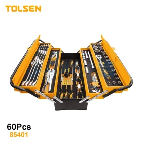  Caisse à outils mecanique 60Pcs TOLSEN 85401
