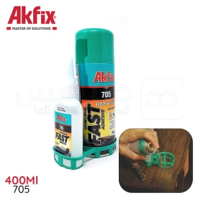  Colle Fast Adhesive (100 ml) avec activateur (400 ml) AKFIX 705