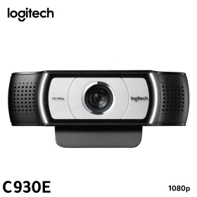 Webcam professionnelle 1080p, Micro stéréo double, Autofocus, Champ de vision diagonal 90°, USB-A , LOGITECH C930E