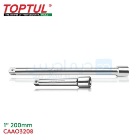 Rallonge Douille 1" 200mm TOPTUL CAAO3208