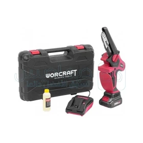 Mini scie à chaîne sans-fil 20v 145mm avec batterie et chargeur WORCRAFT CHS-S20LIBPM