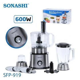  Robot Multifonction Parfait Pour Votre Cuisine 600W SONASHI SFP-919