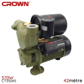  Pompe à eau et cerveau suppresseur 370w 35l/min 42m CROWN CT35045