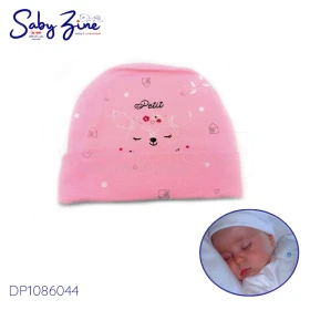  Bonnet en coton chaud pour bébé, bonnets pour enfants, bonnet nouveau-né, accessoires de photographie pour filles couleur rose SABY ZINE DP1086044