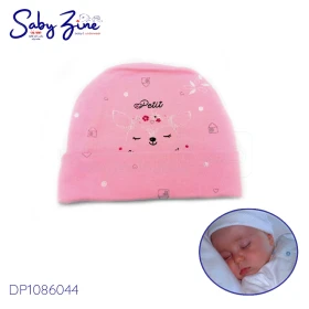 Bonnet en coton chaud pour bébé, bonnets pour enfants, bonnet nouveau-né, accessoires de photographie pour filles couleur rose SABY ZINE DP1086044