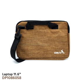  Pochette laptop 11.6" 2 poche couleur marron DP1086058