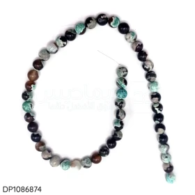  Perles en verre , environ 45 pièces/fil 7mm, amples, pour la fabrication de bijoux, accessoires pour colliers et bracelets, DIY DP1086874