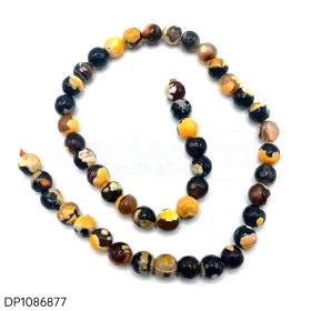  Perles en verre , environ 45 pièces/fil 7mm, amples, pour la fabrication de bijoux, accessoires pour colliers et bracelets, DIY DP1086877