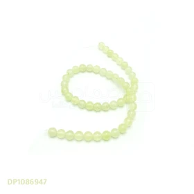 Perles en verre , environ 45 pièces/fil 7mm, amples, pour la fabrication de bijoux, accessoires pour colliers et bracelets, DIY DP1086947