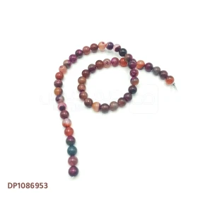 Perles en verre , environ 45 pièces/fil 7mm, amples, pour la fabrication de bijoux, accessoires pour colliers et bracelets, DIY DP1086953