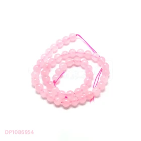  Perles en verre , environ 45 pièces/fil 7mm, amples, pour la fabrication de bijoux, accessoires pour colliers et bracelets, DIY DP1086954