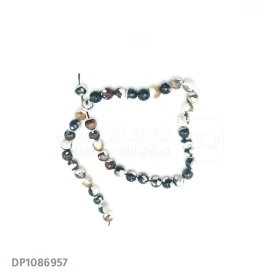  Perles en verre , environ 45 pièces/fil 7mm, amples, pour la fabrication de bijoux, accessoires pour colliers et bracelets, DIY DP1086957