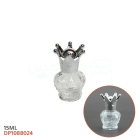  Mini bouteille en verre king crown, magic season bouteille décorative environs 15ml transparent DP1088024
