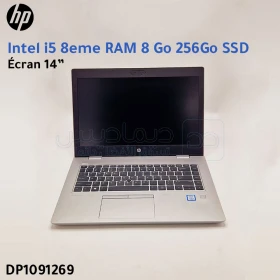 Pc portable, laptop i5 8eme 8GB 256 SSD 14 Pouces Utiliser en excellent état HP ProBook 640 G5 DP1091269