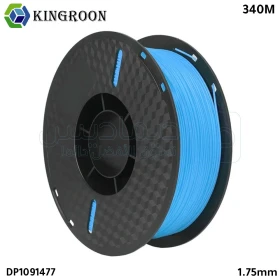 Filament d’imprimante 3D PLA soigneusement enroulé 1.75mm Précision dimensionnelle +/- 0.02mm, Adapter la plupart des imprimantes 3D FDM, Bobine de 1kg, 340 mètres, PLA Sky blue HC019 DP1091477