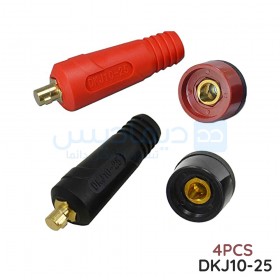  Jeu de douilles de connecteur de panneau de câble de soudage TIG DKJ10-25 et DKZ10-25 à montage rapide DP21639