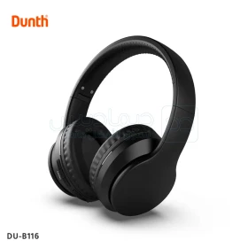  Casque bluetooth sans fil, microphone intégré, cache-oreilles protéines souples, casque sans fil stéréo HiFi DUNTH DU-B116