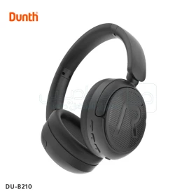  Casque bluetooth sans fil, microphone intégré, cache-oreilles protéines souples, casque sans fil stéréo HiFi DUNTH DU-B210